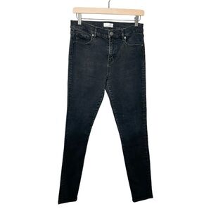 Ann Taylor LOFT‎ Womens Classic Black Skinny Jeans 8/29